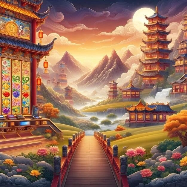 Tampilan permainan Fa Cai Shen Deluxe di aplikasi mobile warung225